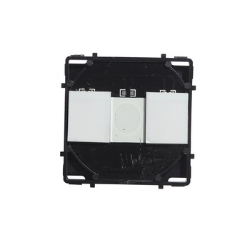 Modul intrerupator dublu cap scara/cap cruce cu touch Modul intrerupator dublu cap scara/cap cruce cu touch