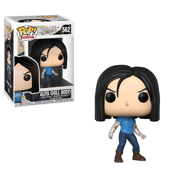 Figurina Vinyl Alita Doll, 3 ani+