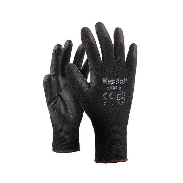 Védőkesztyű, Kapriol, Skin, 10-es méret, 12 páros készlet