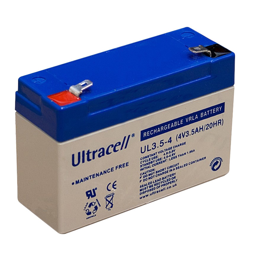 Acumulator Pb Ultracell 4V/3.5Ah F1