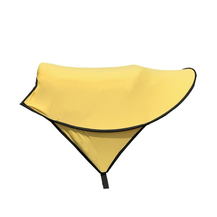 Parasolar universal pentru landou si carucior, PARASHKEVOVI, Negru/Galben