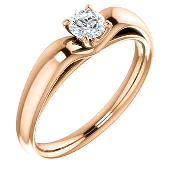 Inel de logodna, Valmand, model i122279, din Aur Roz cu Diamant incolor 0.25ct Inel de logodna, Valmand, model i122279, din Aur Roz cu Diamant incolor 0.25ct