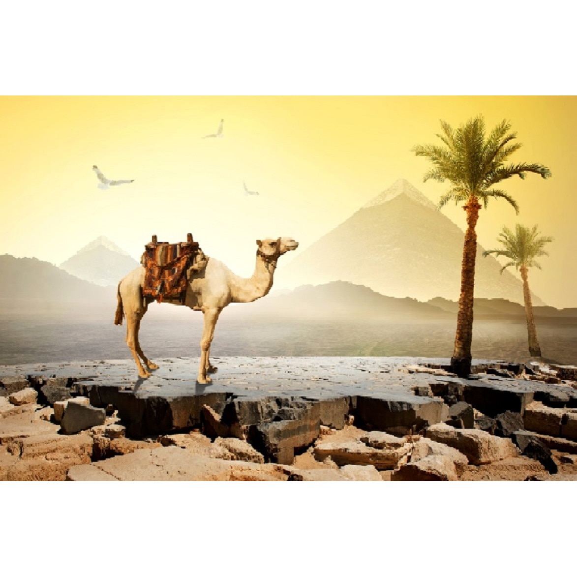 Tablou canvas Piramida 5 (60 x 40 cm)