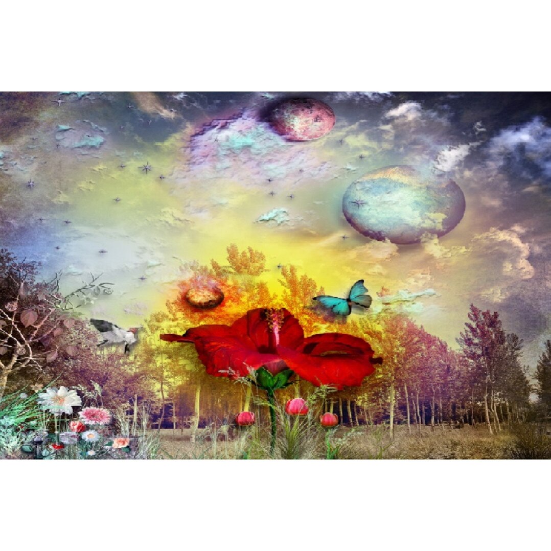 Tablou canvas Abstract 1 (45 x 30 cm)