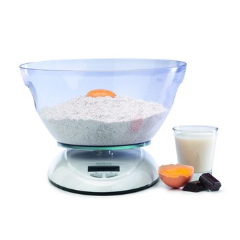 Cantar electronic de bucatarie EVO Qilive cu bol de cantarire Cantar electronic de bucatarie EVO Qilive cu bol de cantarire