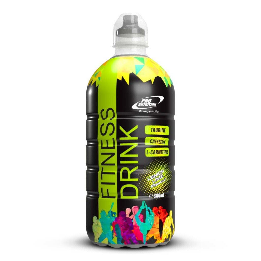 Bautura energizanta Fitness Drink, lamaie si lime, 800ml
