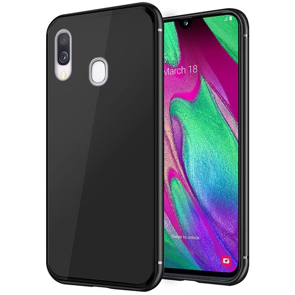 Husa Samsung Galaxy A20E Glass Neagra