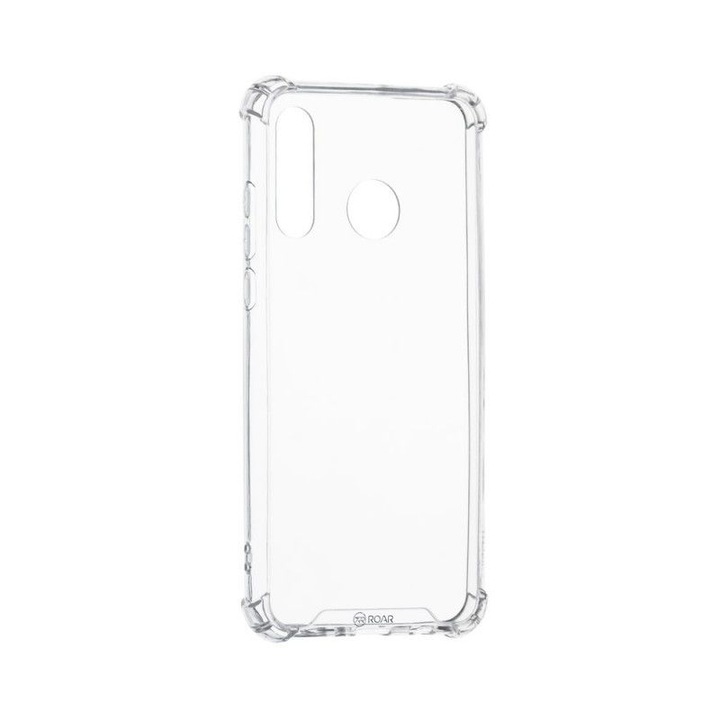 Huawei P20 Lite szilikon tok ANTI-SHOCK 0,5 mm, átlátszó hátoldal