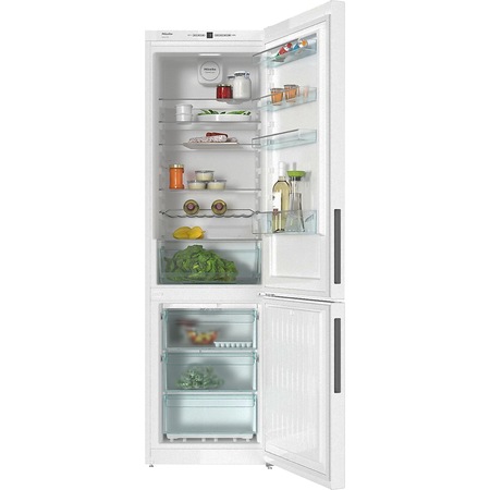 Combina frigorifica Miele KFN 29162 D ws, 338 l, Clasa A++, No Frost, Iuminare LED, DynaCool, H 201 cm, Alb