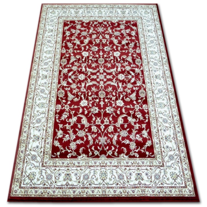 Dywany Łuszczów Klasik szőnyeg 4174 d.piros/d.krém, 80x150 cm
