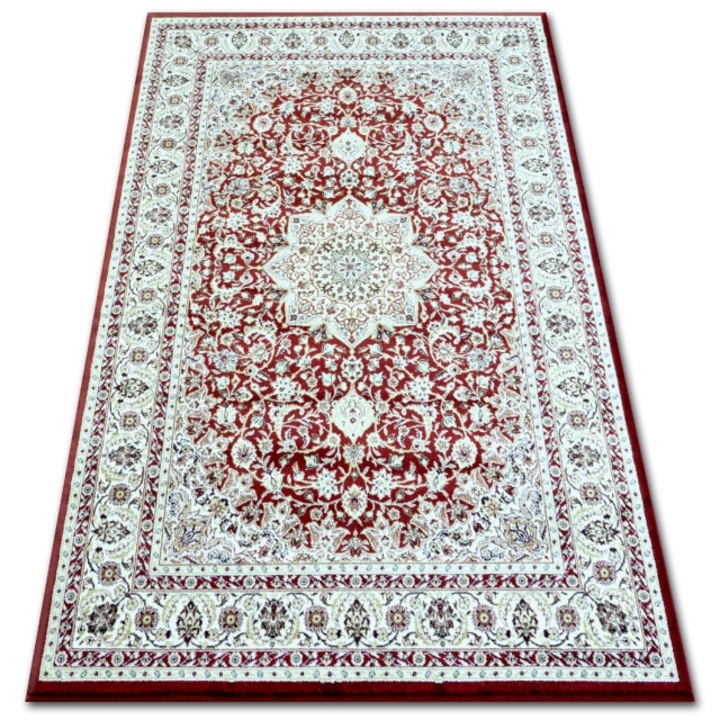 Dywany Łuszczów Klasik szőnyeg 4179 d.piros/d.krém, 300x400 cm