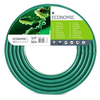 Furtun de gradina, pentru apa, Economic, 19 mm, rola 50 m, culoare verde Furtun de gradina, pentru apa, Economic, 19 mm, rola 50 m, culoare verde
