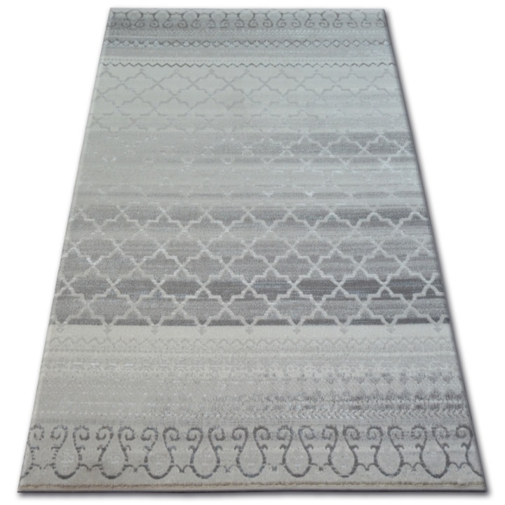 Dywany Łuszczów Akril patara szőnyeg 0242 cream/turquise, 80x150 cm