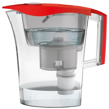 Cana filtranta de apa Laica Germ Stop Predator, rosie Cana filtranta de apa Laica Germ Stop Predator, rosie