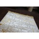 Dywany Łuszczów Akril manyas szőnyeg 193aa barnaowy/krém rojt, 80x150 cm