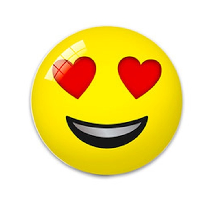 Emoji arcok gumilabda - 23 cm