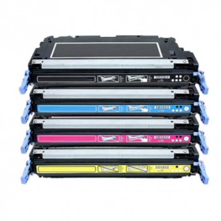 GraphiteK tonerkazetta szett, 4 db, Canon CRG711BK kompatibilis, Canon i-Sensys LBP5300 / LBP5360, i-Sensys MF8450 / MF9130 / MF9170 / MF9220CDN / MF9280CD