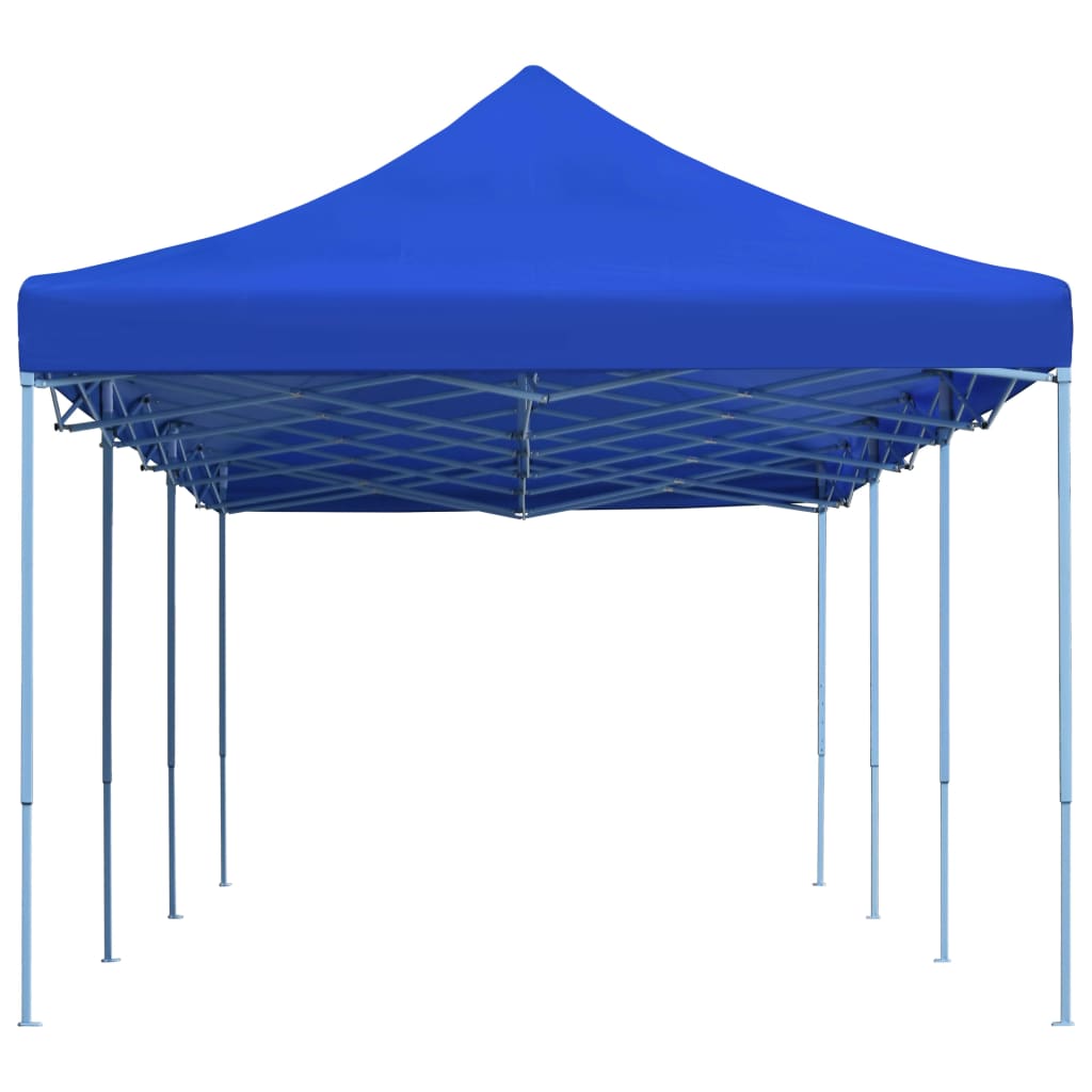 Pavilion de petrecere pliabil vidaXL, Tesatura, 900 x 300 cm, Albastru