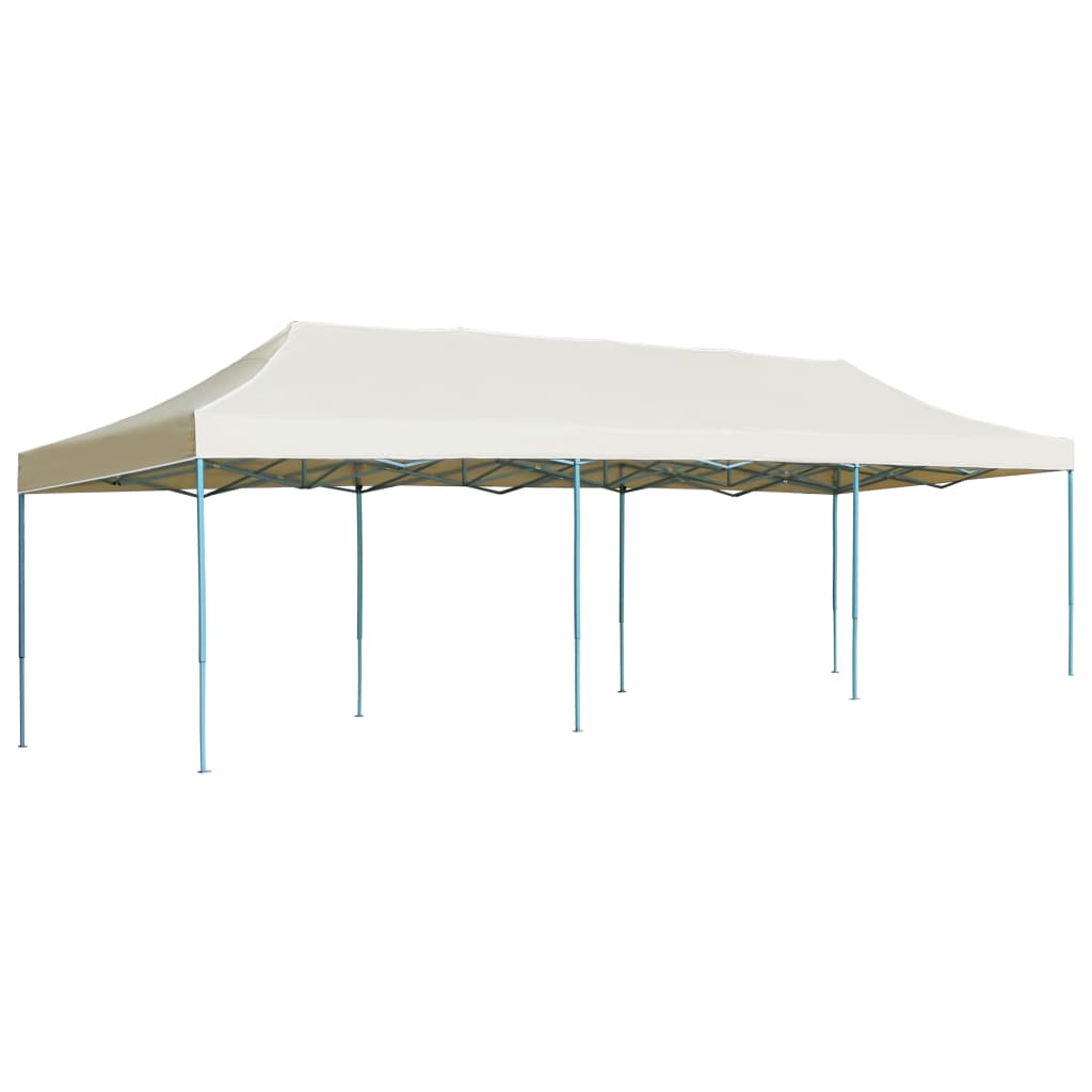 Pavilion de petrecere pliabil vidaXL, Tesatura, 900 x 300 cm, Crem