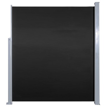 Copertina laterala pentru terasa, vidaXL, 160 x 500 cm, Negru Copertina laterala pentru terasa, vidaXL, 160 x 500 cm, Negru