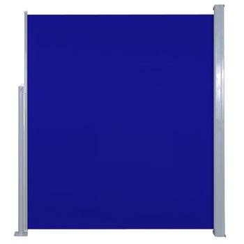 Copertina laterala pentru terasa, vidaXL, 160 x 500 cm, Albastru