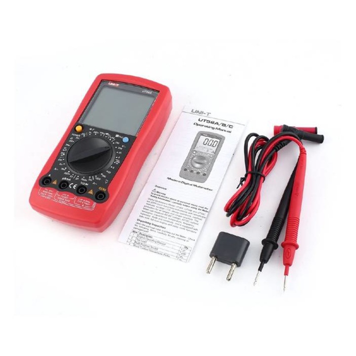 Мултицет UNIT със зумер UT-58A VAC/VDC | AAC/ADC | OHM | F