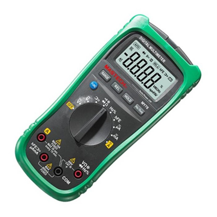Multiset MASTECH cu sonerie MY78 VAC/VDC | AAC/ADC | OHM | F | Hz