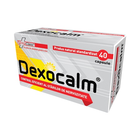 Supliment Alimentar Dexocalm 40 Capsule Farmaclass Emag Ro