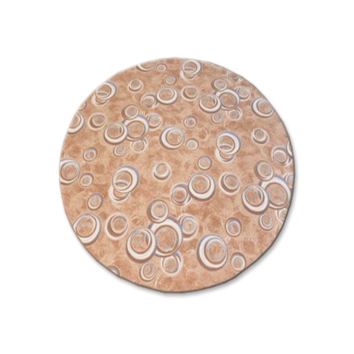 Dywany Łuszczów Drops szőnyeg kör bézs , koło 133 cm