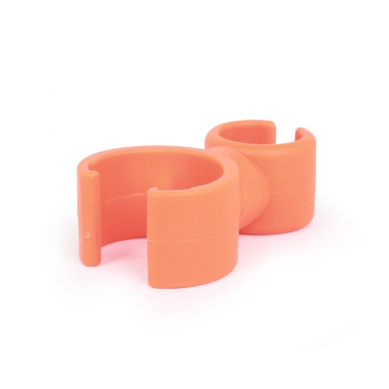 Suport reglabil tip clema pentru telefon , Gembird , rotatie la 360 grade , portocaliu