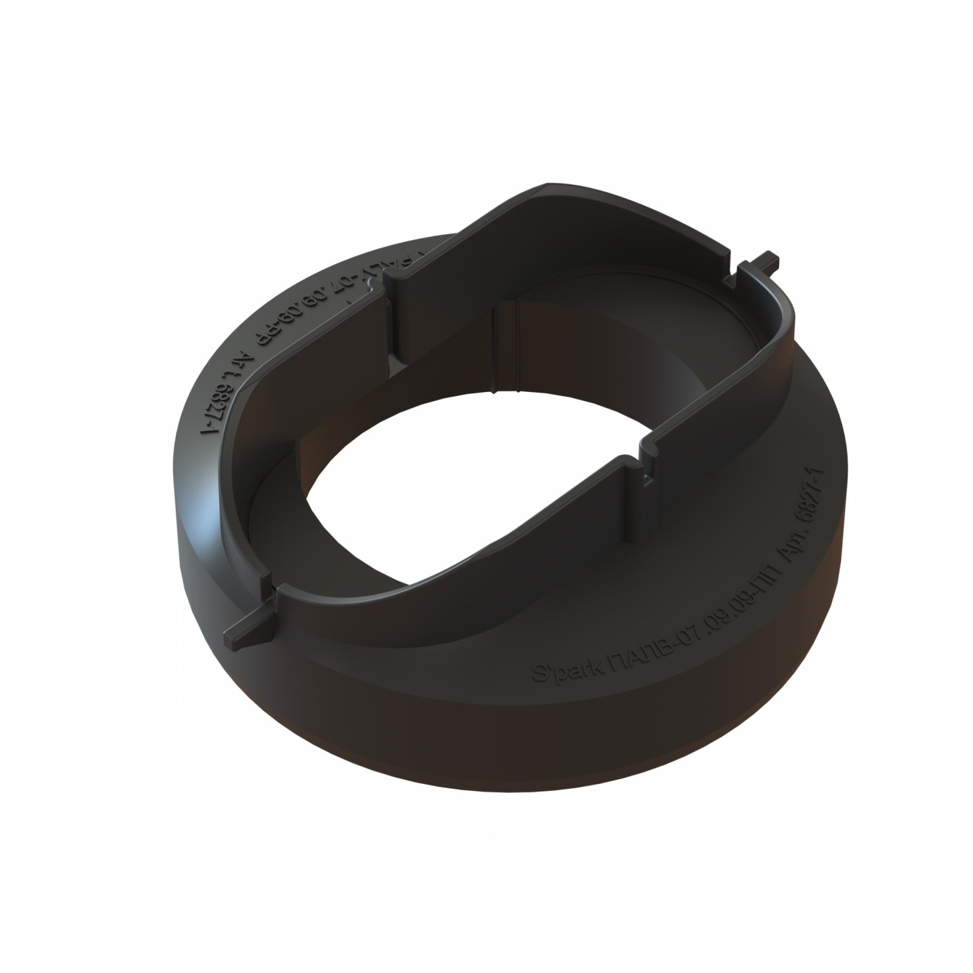 Conexiune verticala PP SPARK 1 pt rigola LN70 Hext.90 (6827-1)