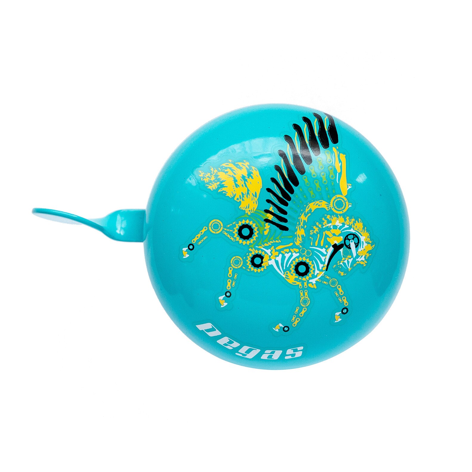 Sonerie Pegas Ding-Dong 60mm, Albastru cu Galben