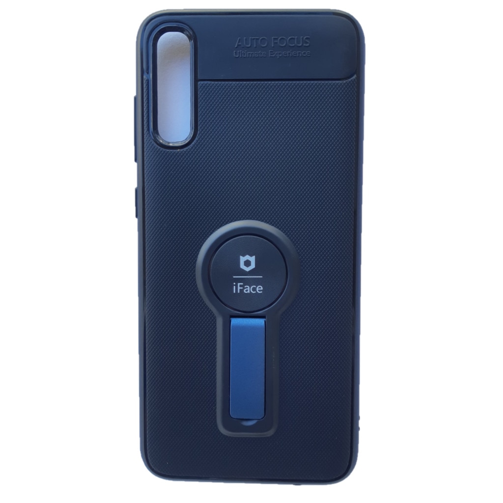 Husa IFace Pentru Samsung Galaxy A70, A705 - Silicon, Albastru