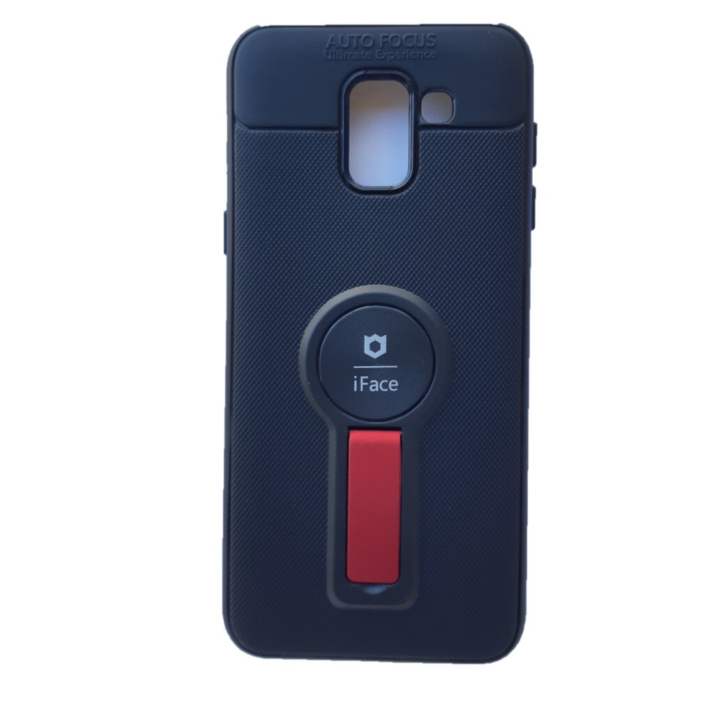 Husa IFace Pentru Samsung Galaxy J6 2018, J600 - Silicon, Rosu