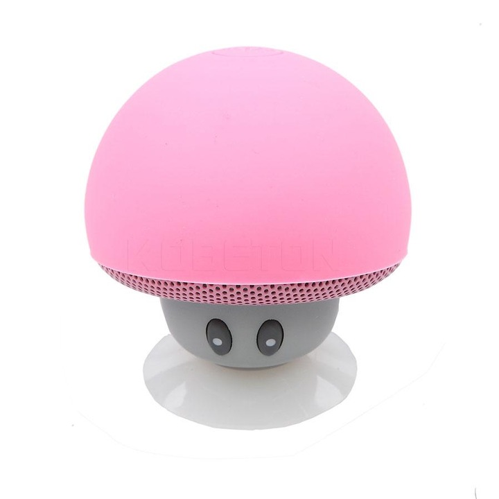 Тонколона Mushroom ,Bluetooth, розова