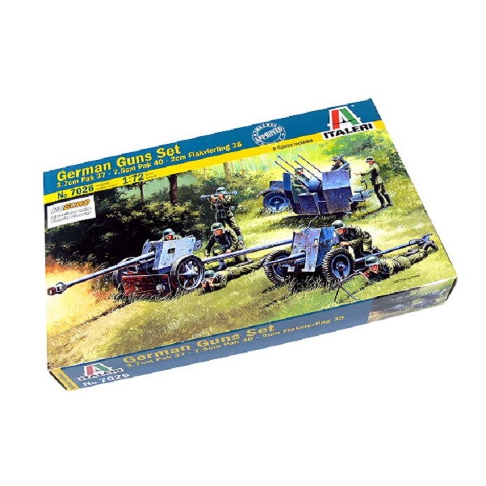 Macheta Militara Italeri German Guns Set 1:72 ITA 7026