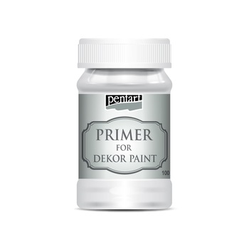 Grund pentru vopsea decorativa soft Pentart - transparent, 100 ml Grund pentru vopsea decorativa soft Pentart - transparent, 100 ml