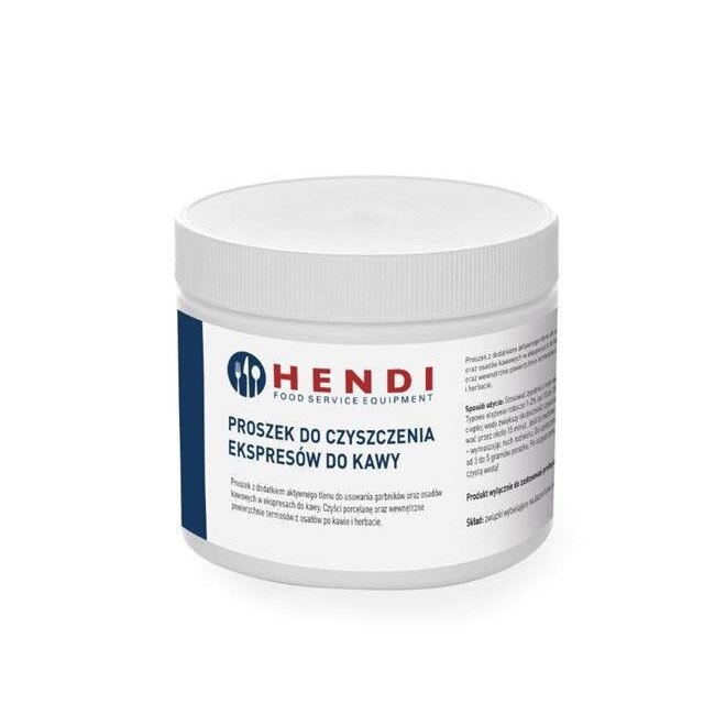 Pudra profesionala pentru curatarea aparatelor de cafea 500 g Hendi