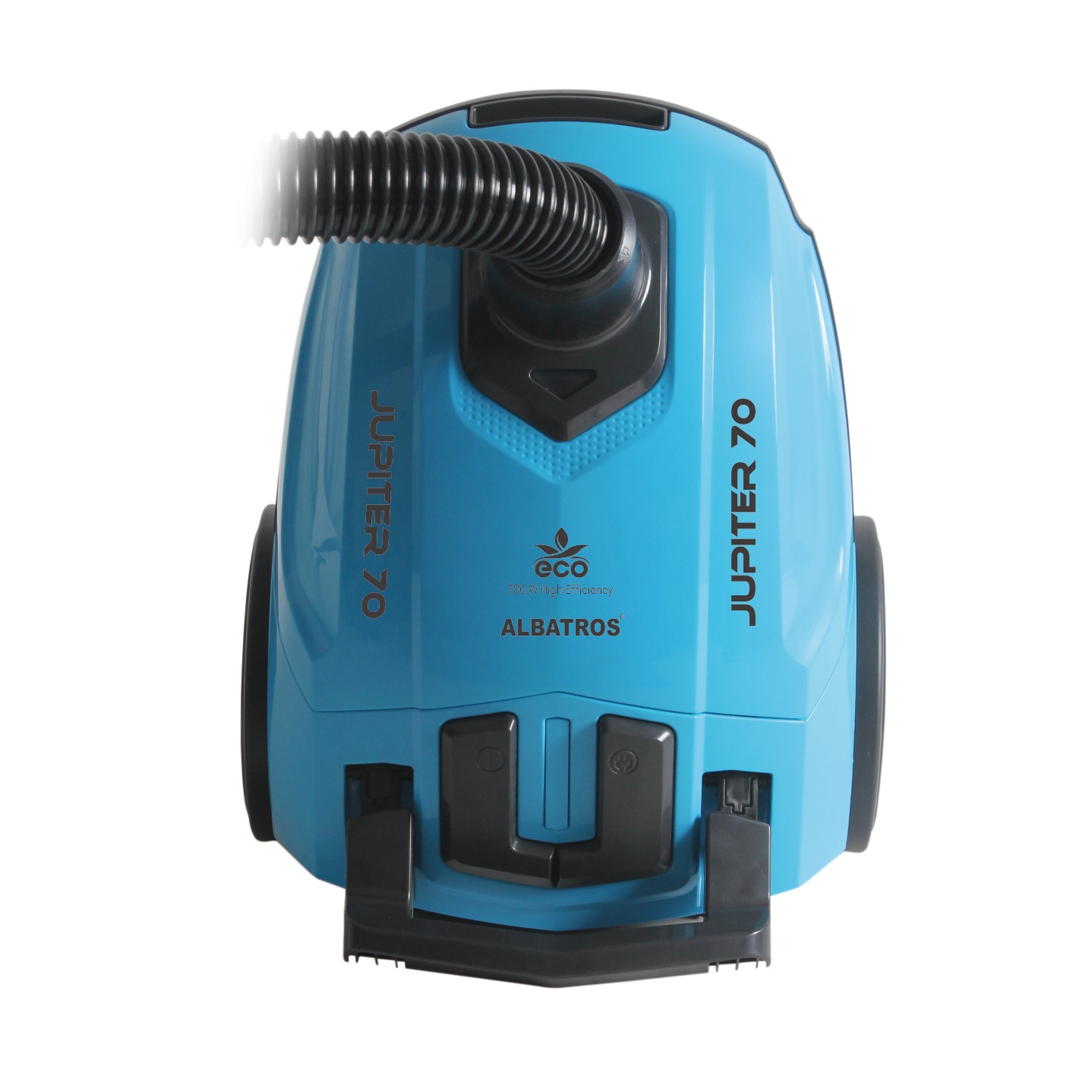 Aspirator cu sac Albatros Jupiter 70 Eco, Putere motor 700 W, Putere absorbtie 170W, Albastru