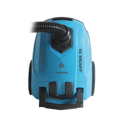 Aspirator cu sac Albatros Jupiter 70 Eco, Putere motor 700 W, Putere absorbtie 170W, Albastru