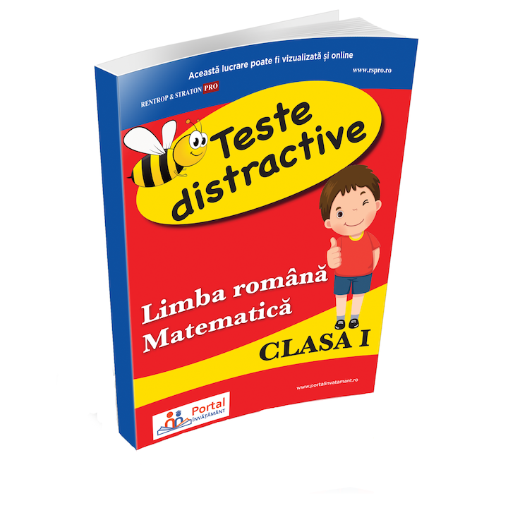 Teste distractive - Limba romana si Matematica pentru clasa I