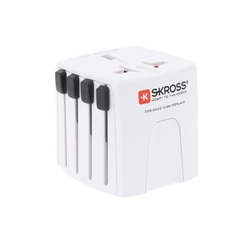 Adaptor Skross MUV 1302180, 2.5А, 2 poli Adaptor Skross MUV 1302180, 2.5А, 2 poli