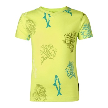 Tricou Noppies, cu imprimeu, verde Tricou Noppies, cu imprimeu, verde