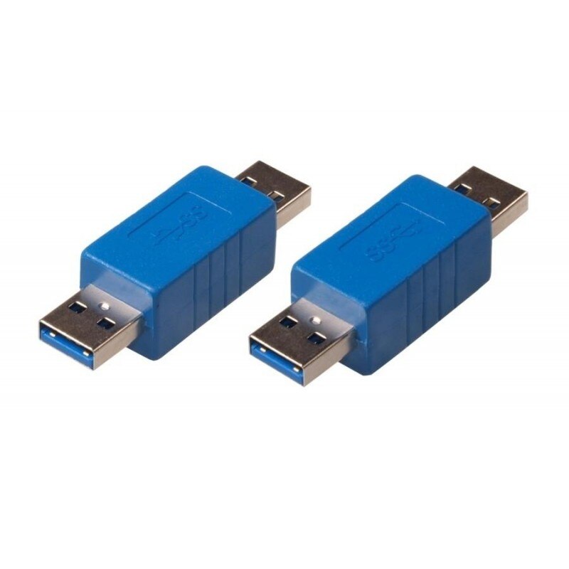 Adaptor , Maclean , MCTV/614 USB 3.0 A(tata) /USB 3.0 A(tata) , albastru