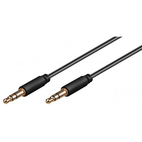 Cablu audio , Maclean , MCTV/815 3.5mm jack la jack 1.5m , negru