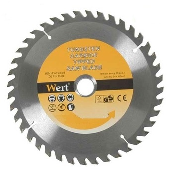 Disc de fierastrau TCT pentru lemn (Ø 125mm) WERT Disc de fierastrau TCT pentru lemn (Ø 125mm) WERT