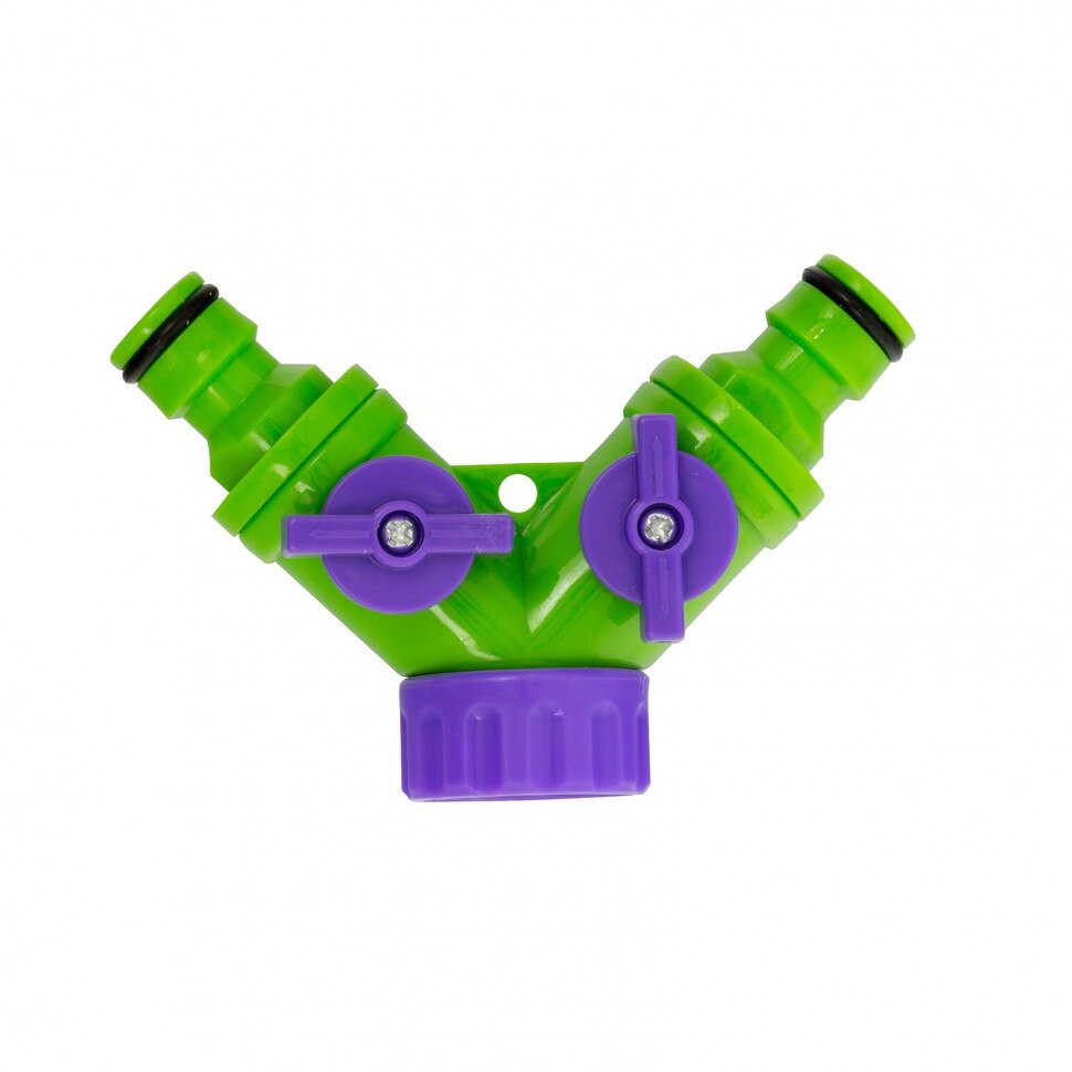 Ramificator 2 canale, reglabil, filet interior 3/4