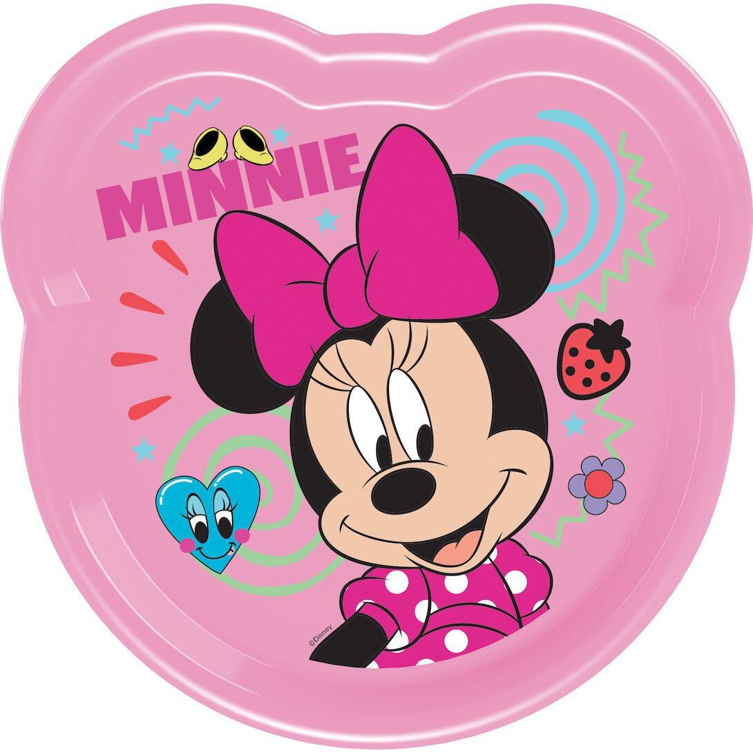 Farfurie roz, Minnie