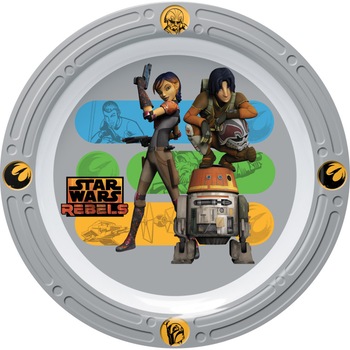 Farfurie intinsa, Disney, Star Wars Rebels, 20 cm Farfurie intinsa, Disney, Star Wars Rebels, 20 cm