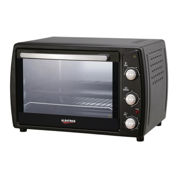 Cuptor electric Albatros A45BC2, 1800 W, Timer, Convectie, 45 litri, Negru Cuptor electric Albatros A45BC2, 1800 W, Timer, Convectie, 45 litri, Negru